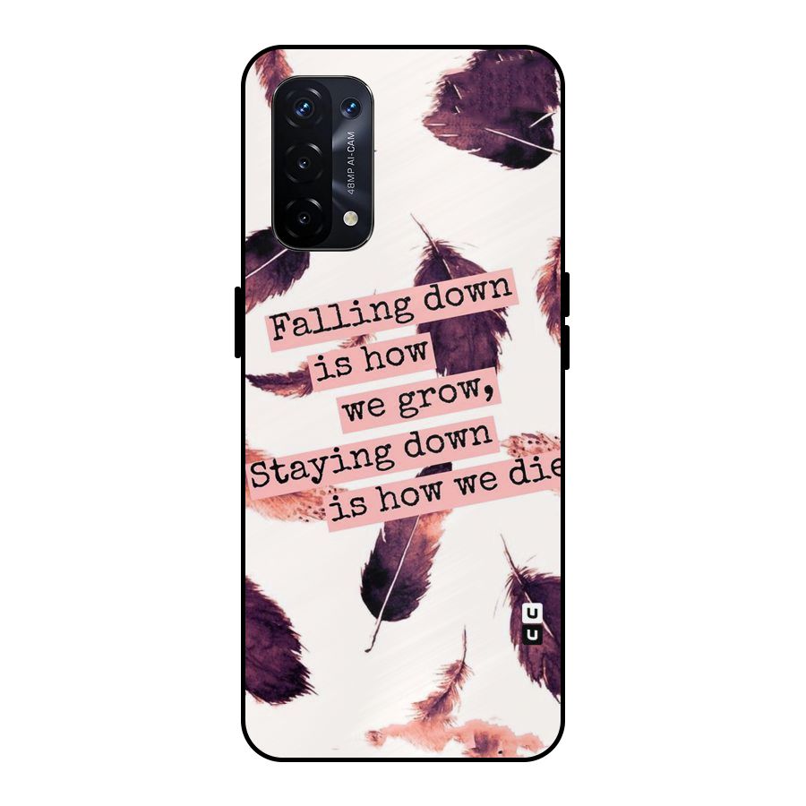 Grow Metal Back Case for Oppo A74 5G