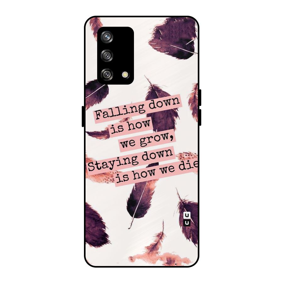 Grow Metal Back Case for Oppo F19