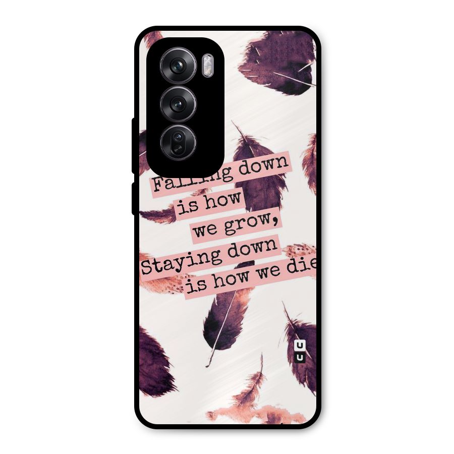 Grow Metal Back Case for Oppo Reno12 Pro