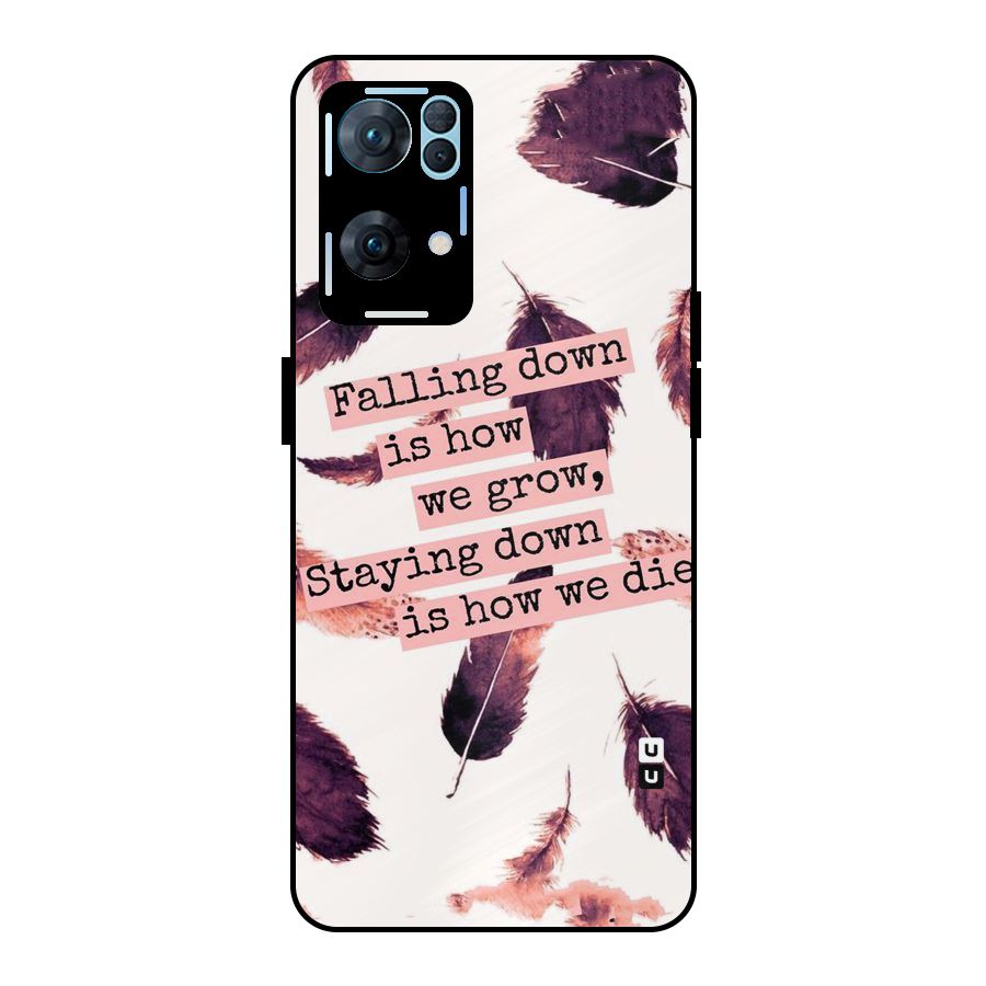 Grow Metal Back Case for Oppo Reno7 Pro 5G