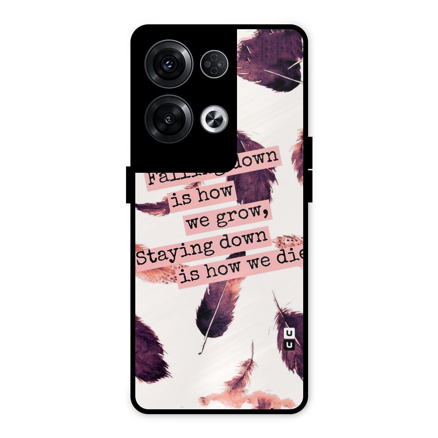 Grow Metal Back Case for Oppo Reno8 Pro 5G
