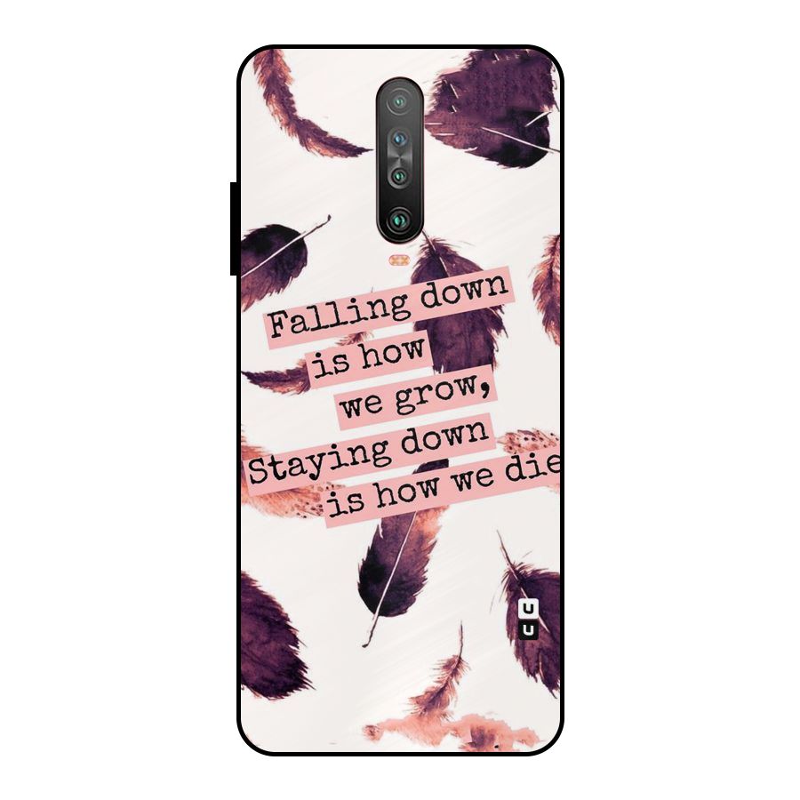 Grow Metal Back Case for Poco X2