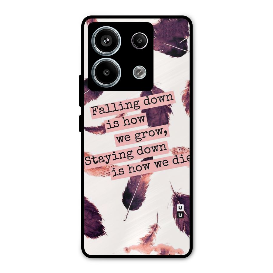 Grow Metal Back Case for Redmi Note 13 Pro 5G