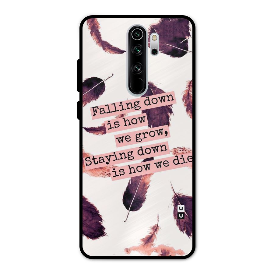 Grow Metal Back Case for Redmi Note 8 Pro