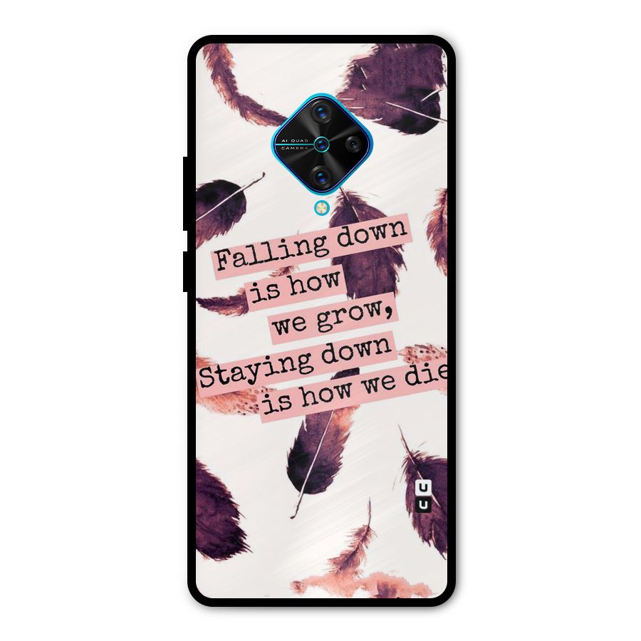 Grow Metal Back Case for Vivo S1 Pro