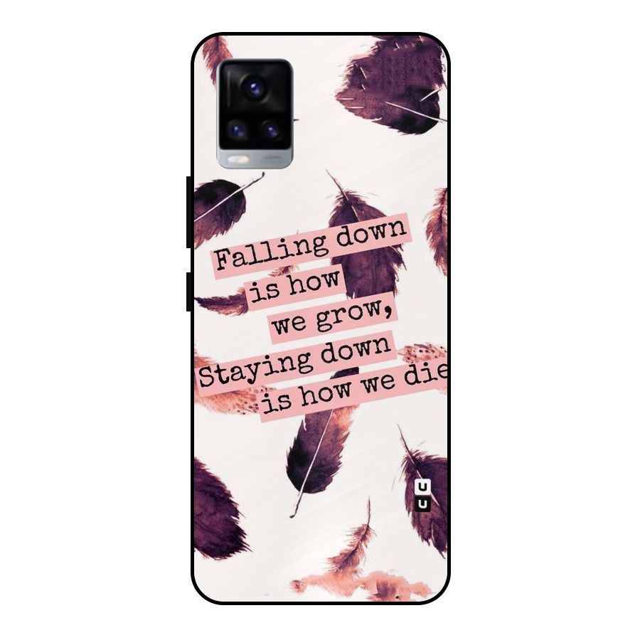 Grow Metal Back Case for Vivo V20 2021