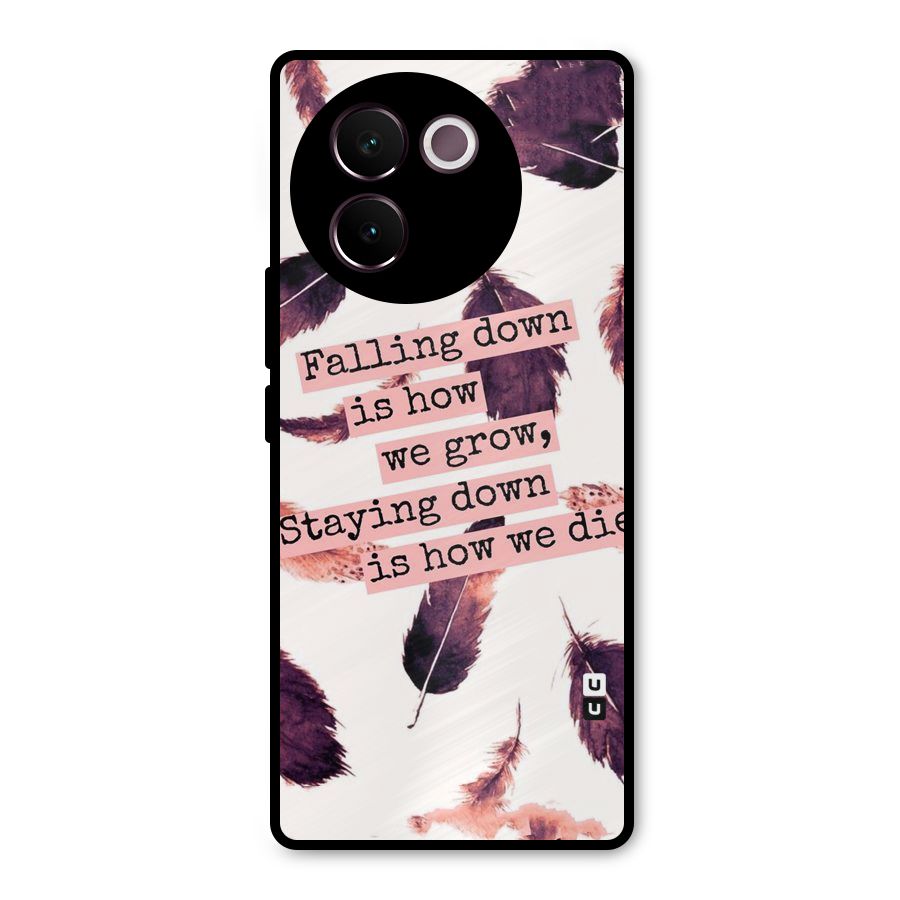 Grow Metal Back Case for Vivo V30e