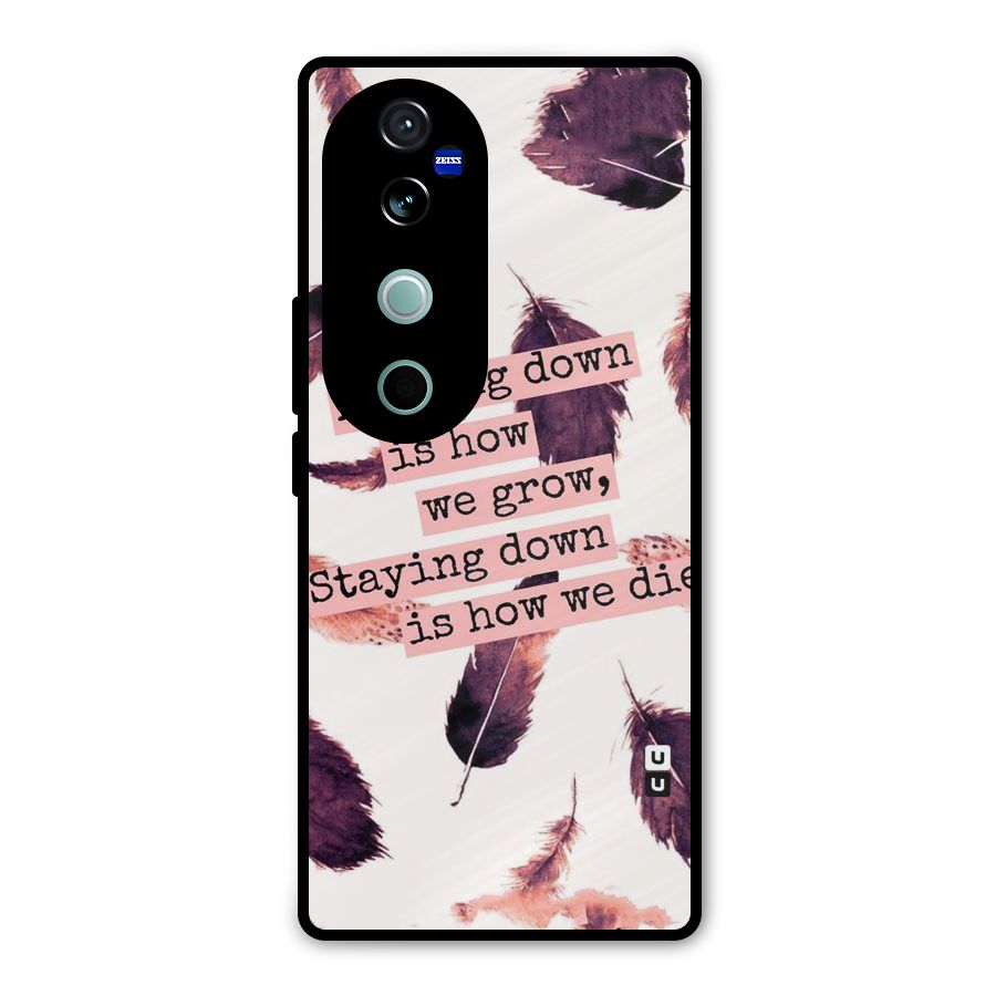 Grow Metal Back Case for Vivo V40 Pro
