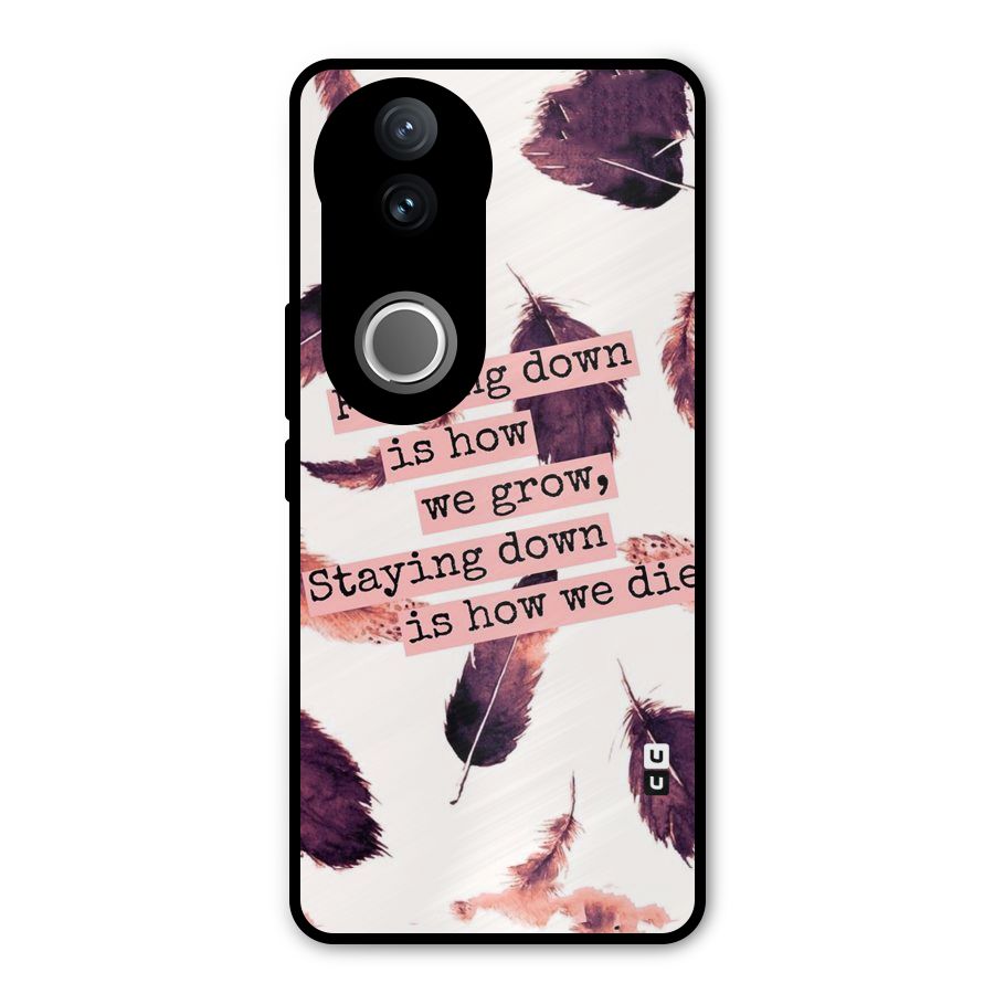 Grow Metal Back Case for Vivo V50e