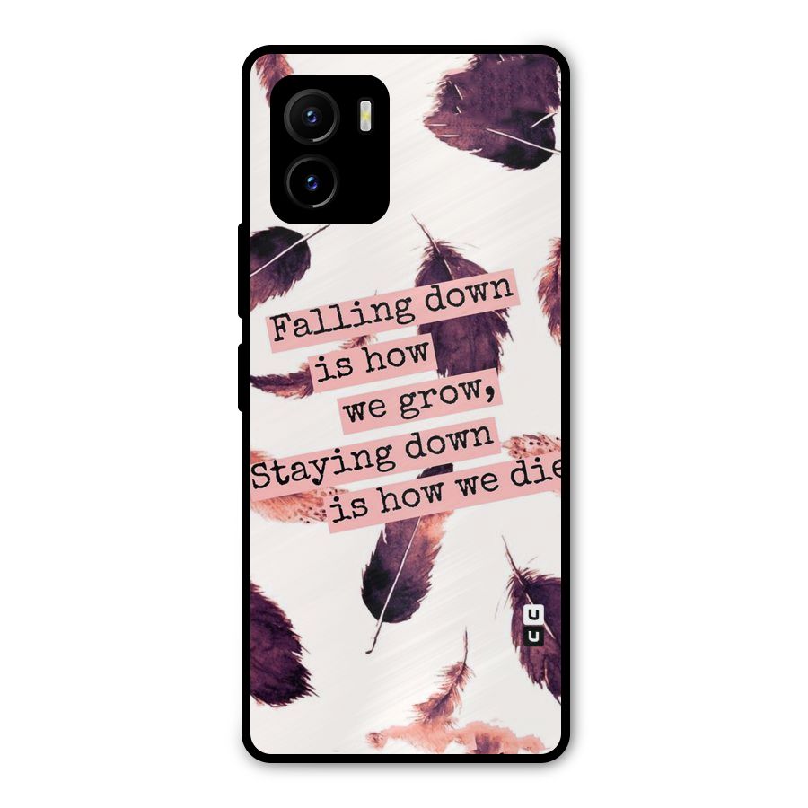 Grow Metal Back Case for Vivo Y15s