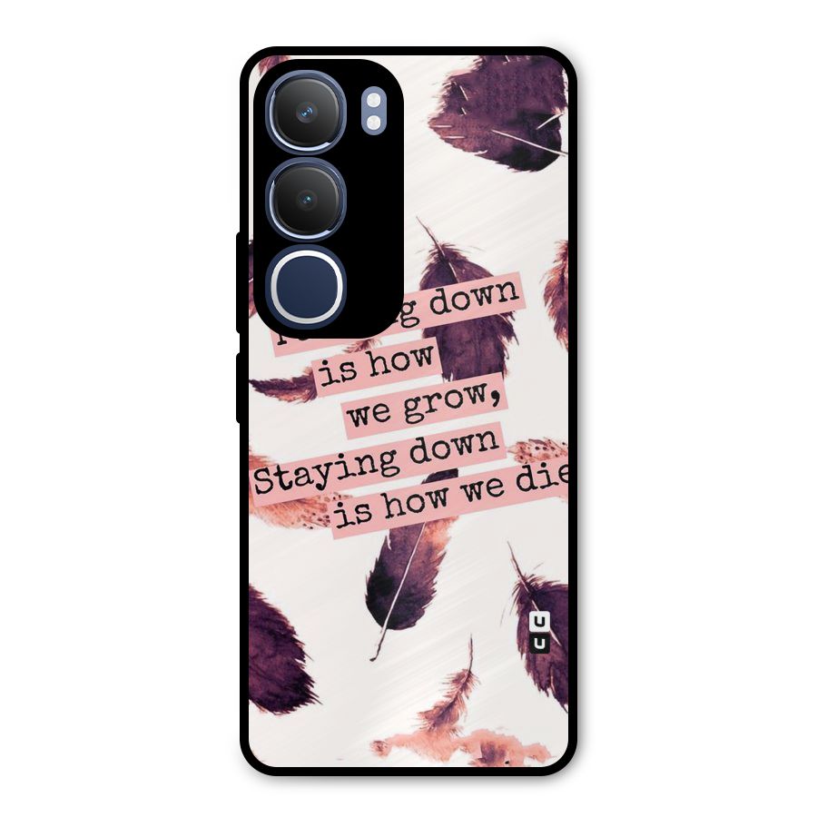 Grow Metal Back Case for Vivo Y29