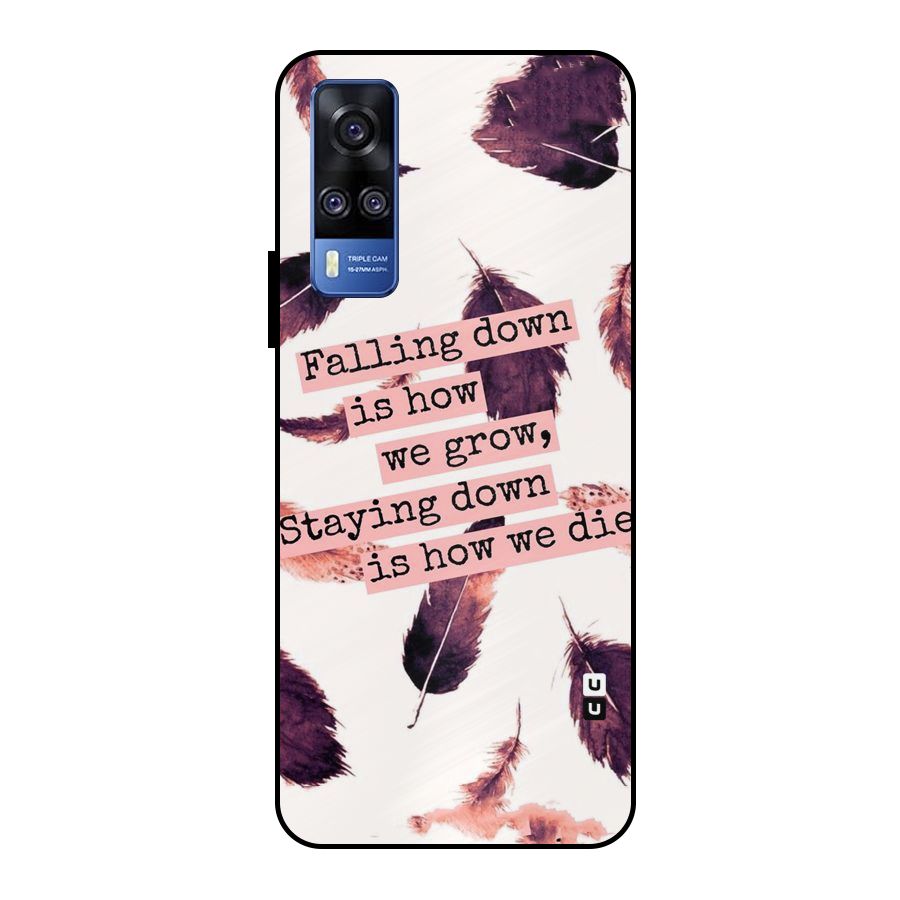 Grow Metal Back Case for Vivo Y51