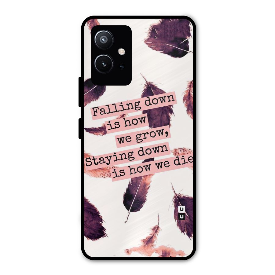 Grow Metal Back Case for Vivo Y75 5G