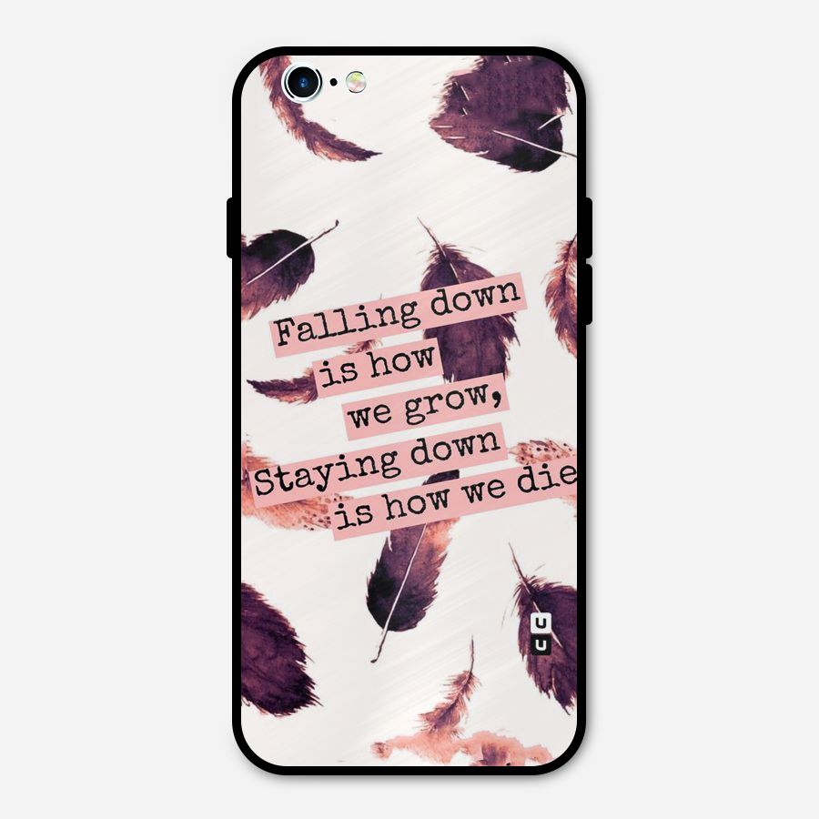 Grow Metal Back Case for iPhone 6 6s