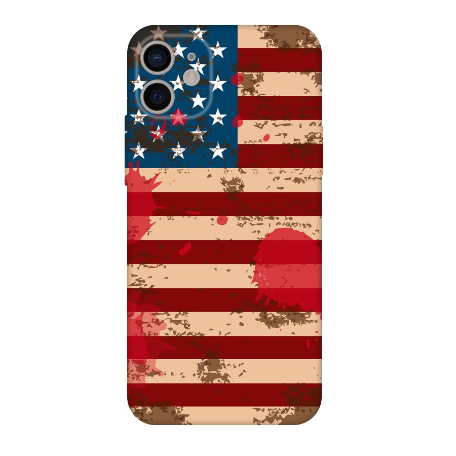 Grunge USA Flag Original Polycarbonate Back Case for iPhone 11