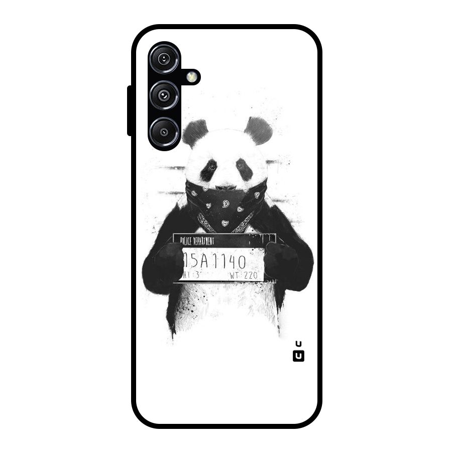 Guilty Panda Glass Back Case for Galaxy M34 5G
