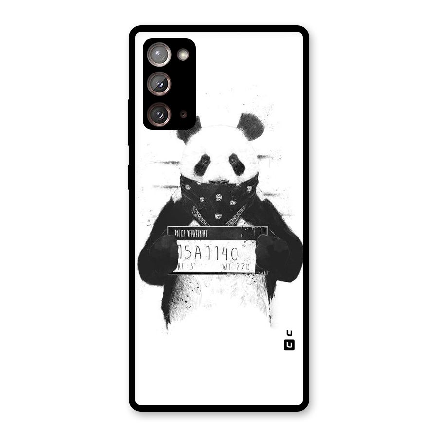Guilty Panda Glass Back Case for Galaxy Note 20