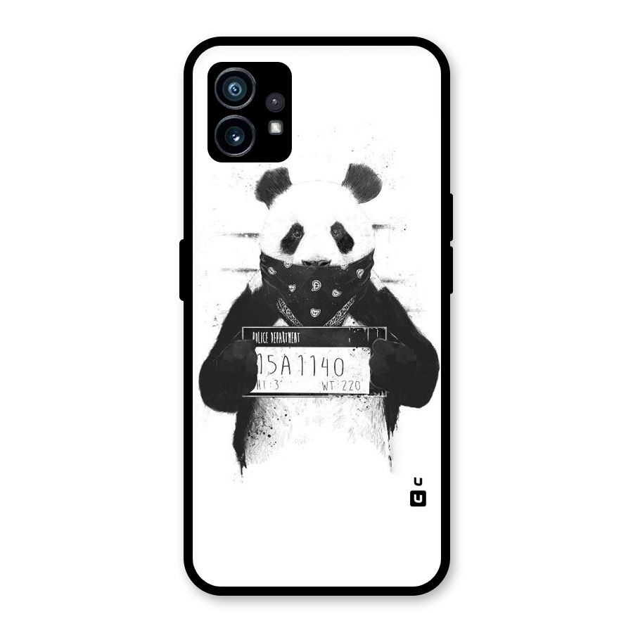Guilty Panda Glass Back Case for Nothing Phone 1