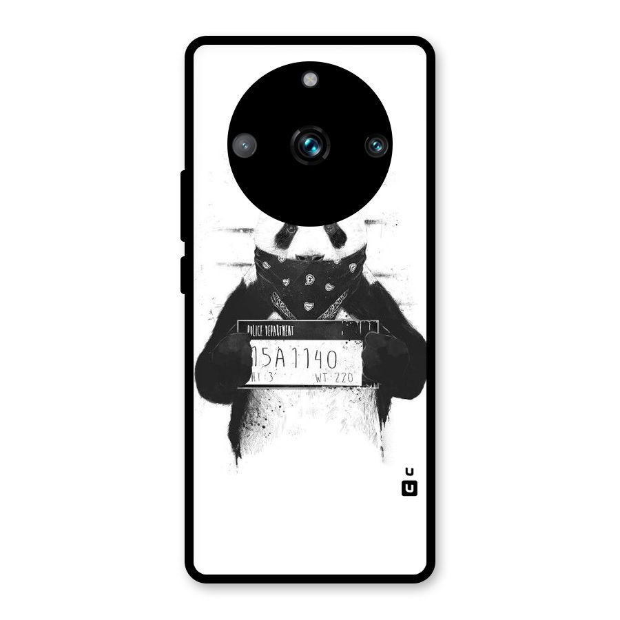 Guilty Panda Glass Back Case for Realme Narzo 60 Pro