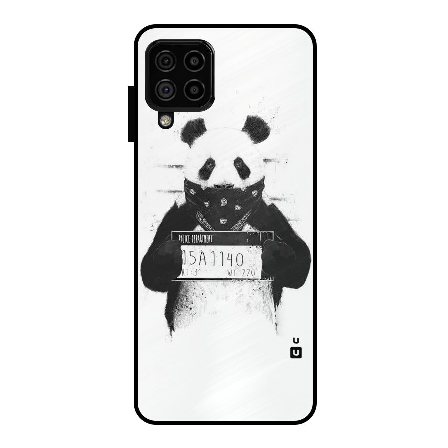 Guilty Panda Metal Back Case for Galaxy A22 4G