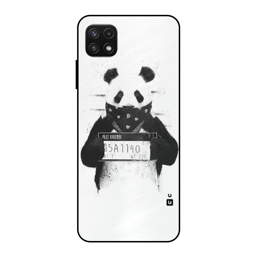 Guilty Panda Metal Back Case for Galaxy A22 5G