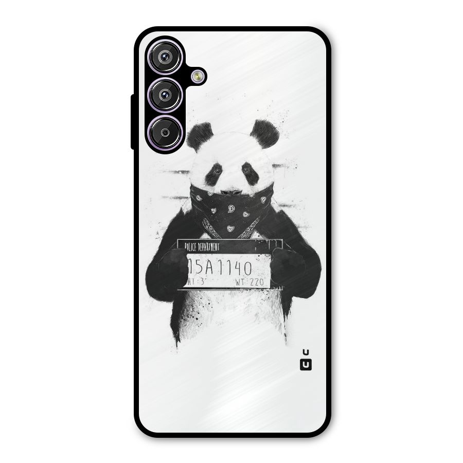 Guilty Panda Metal Back Case for Galaxy F15