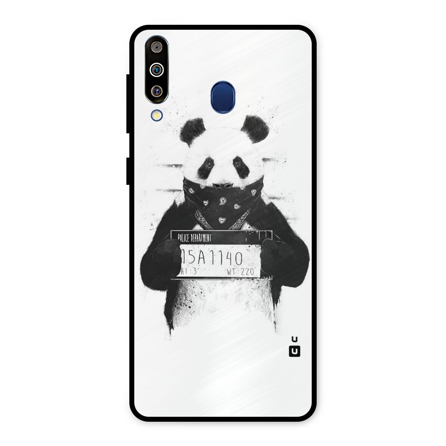 Guilty Panda Metal Back Case for Galaxy M30