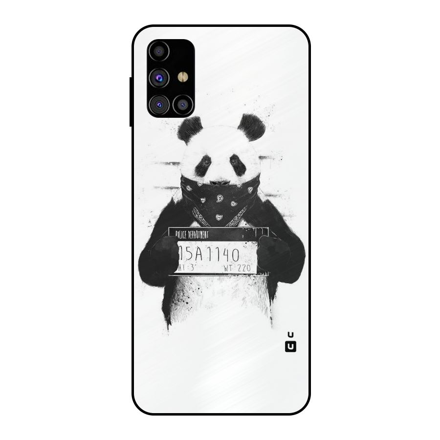 Guilty Panda Metal Back Case for Galaxy M31s