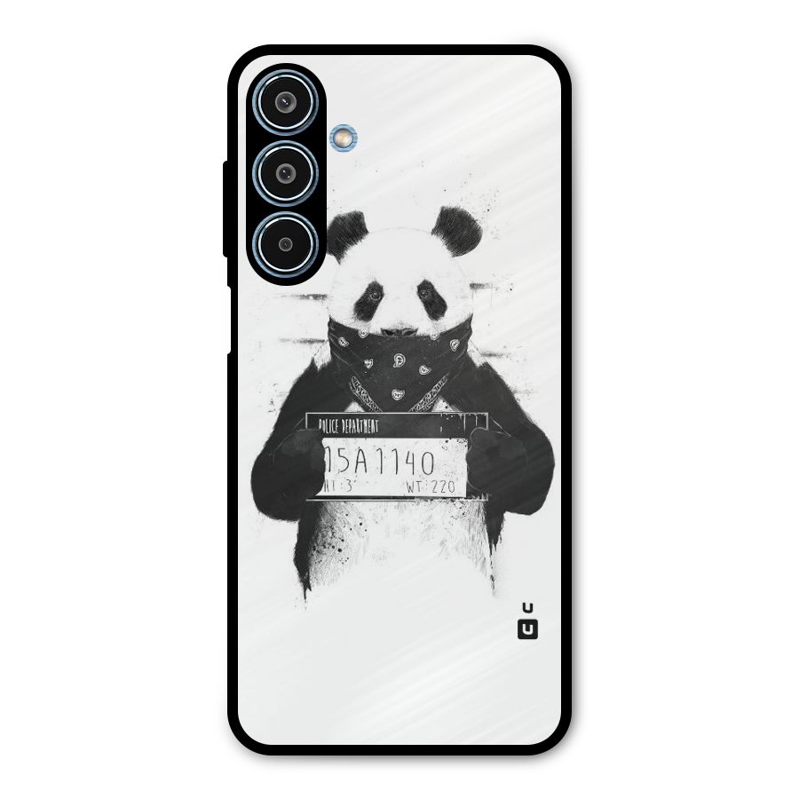 Guilty Panda Metal Back Case for Galaxy M35
