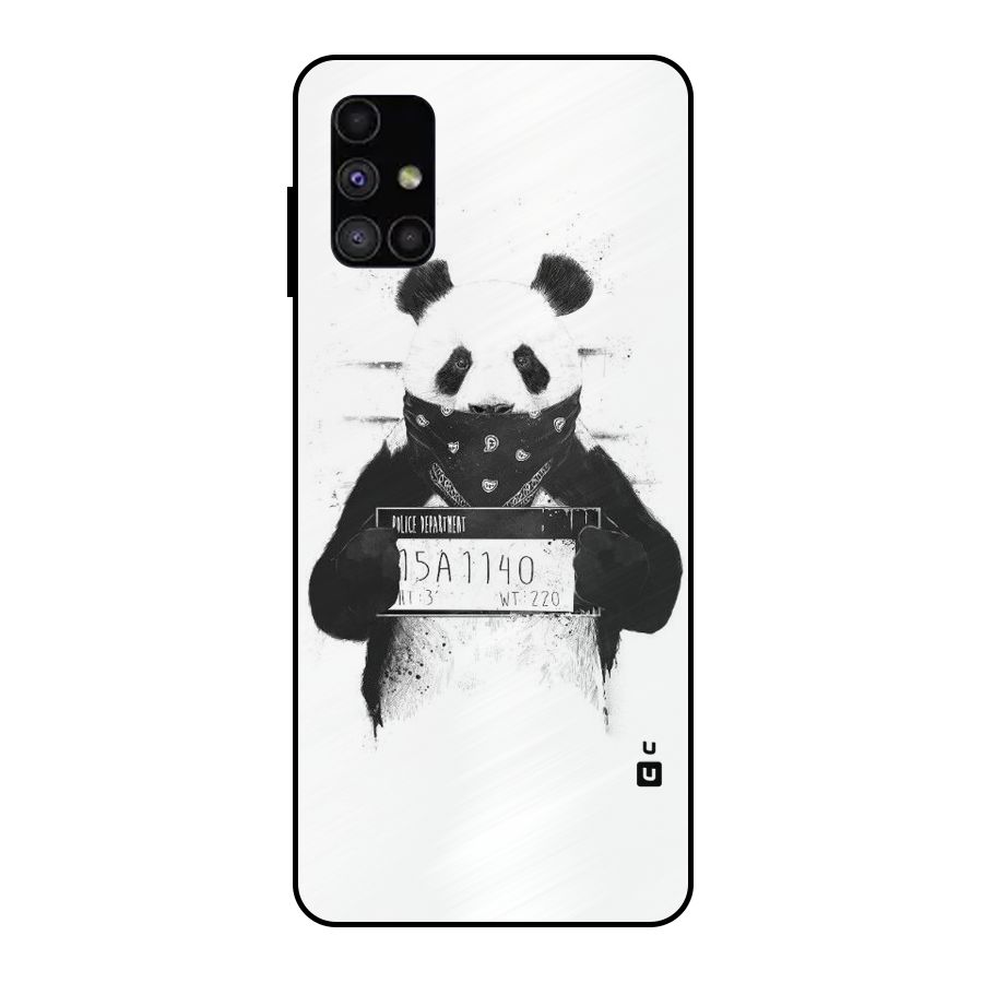 Guilty Panda Metal Back Case for Galaxy M51