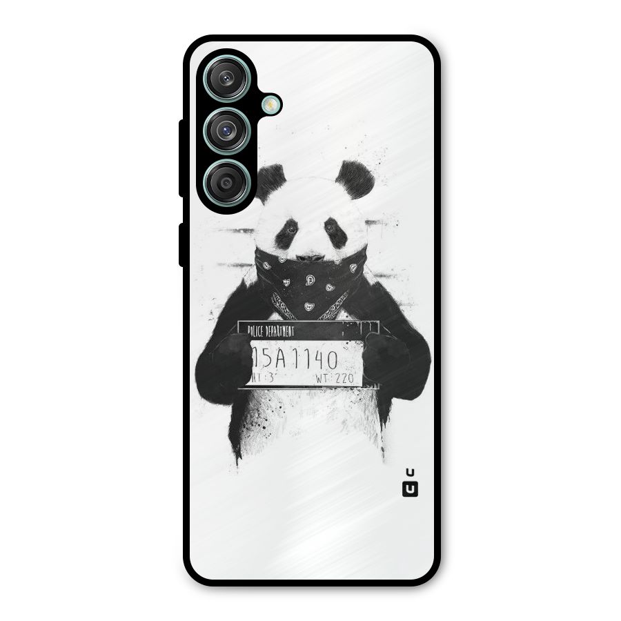 Guilty Panda Metal Back Case for Galaxy M55 5G