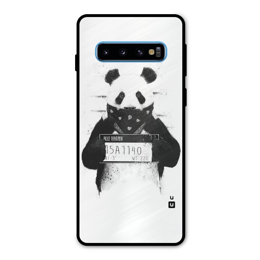 Guilty Panda Metal Back Case for Galaxy S10