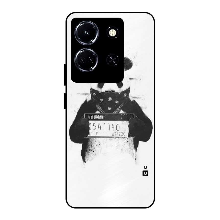 Guilty Panda Metal Back Case for Infinix Note 30 5G