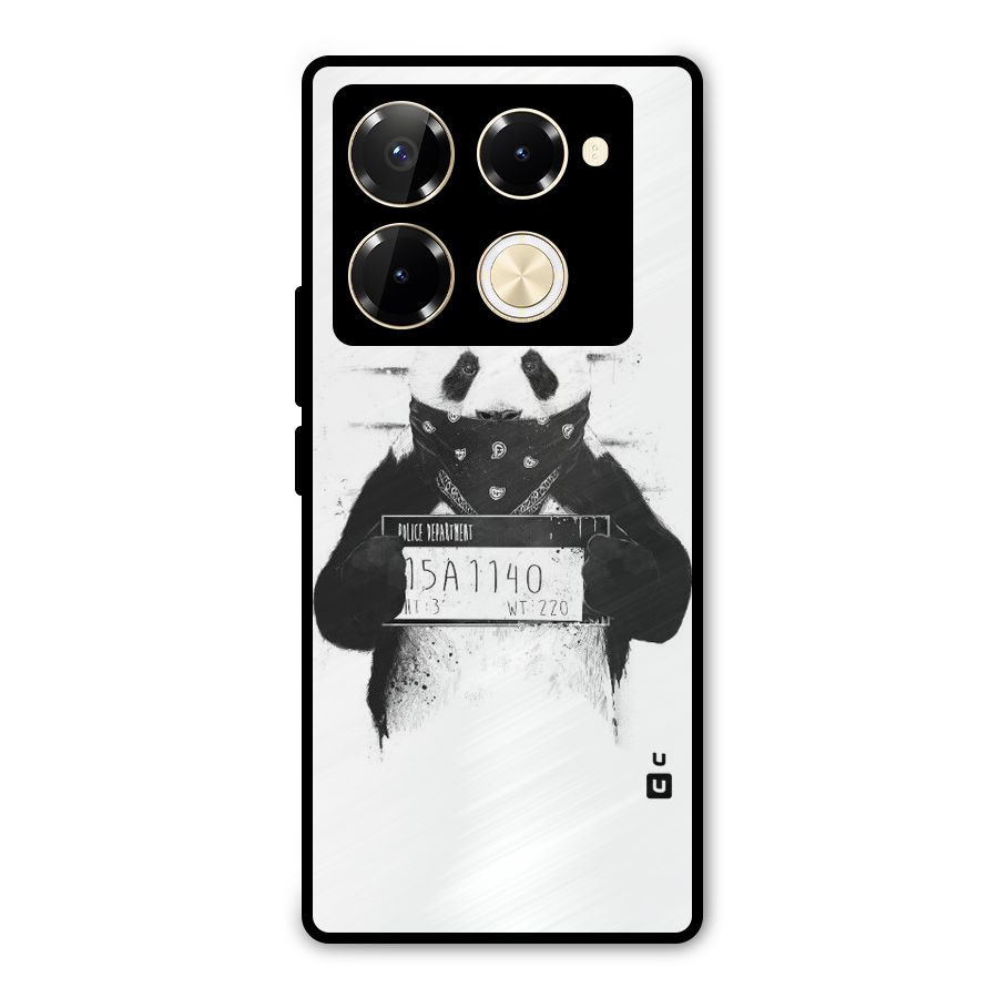 Guilty Panda Metal Back Case for Infinix Note 40 Pro Plus