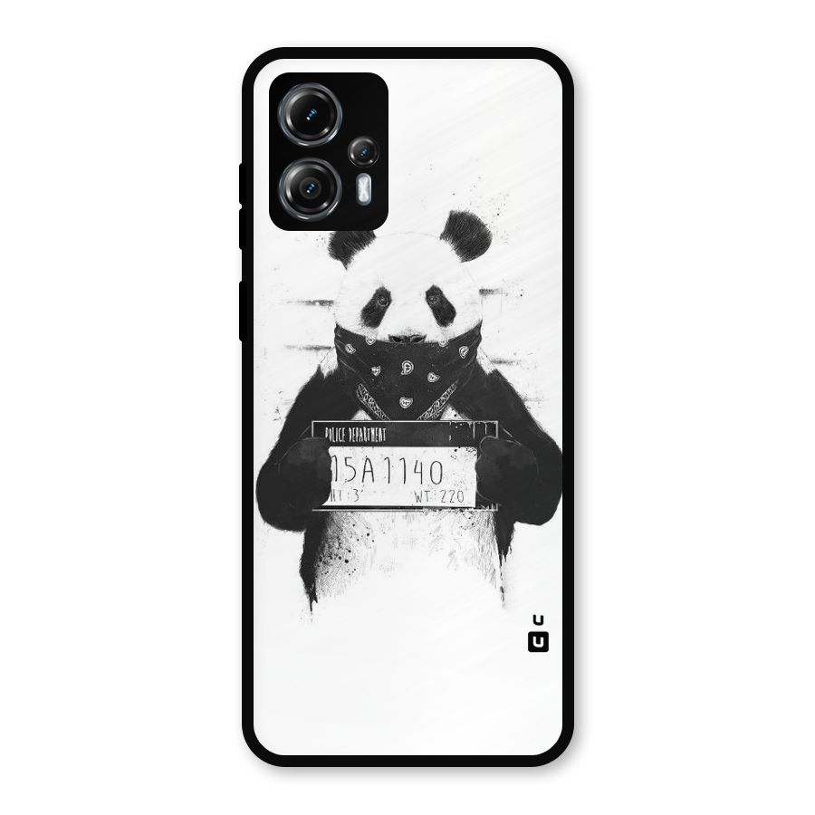 Guilty Panda Metal Back Case for Moto G13