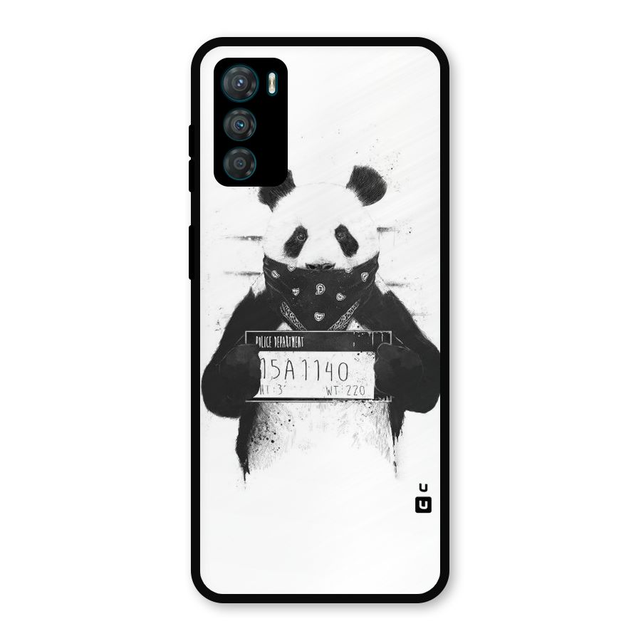 Guilty Panda Metal Back Case for Moto G42
