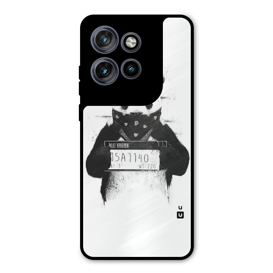 Guilty Panda Metal Back Case for Motorola Edge 50 Neo