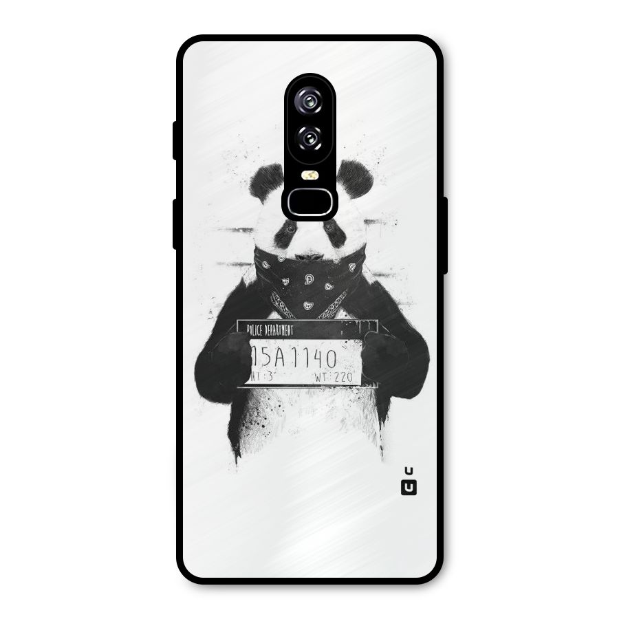 Guilty Panda Metal Back Case for OnePlus 6