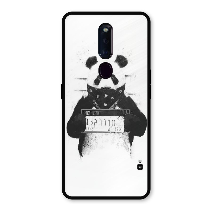 Guilty Panda Metal Back Case for Oppo F11 Pro