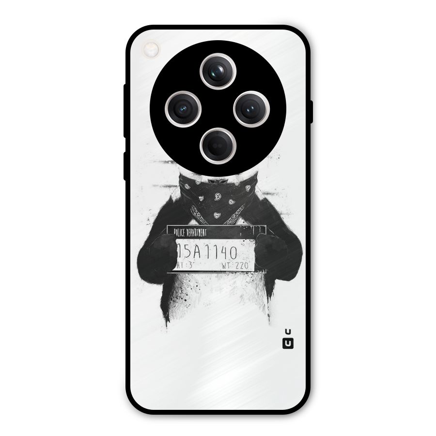 Guilty Panda Metal Back Case for Oppo Find X8