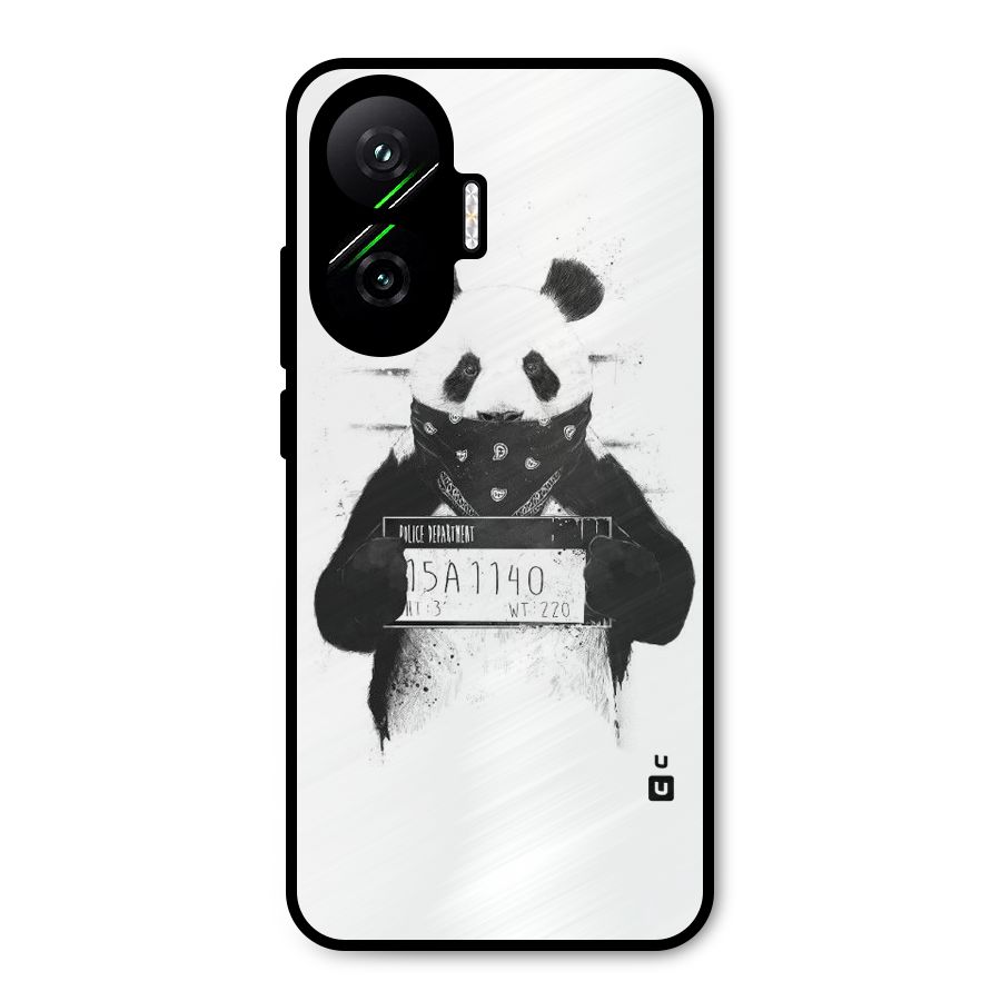 Guilty Panda Metal Back Case for Poco F7