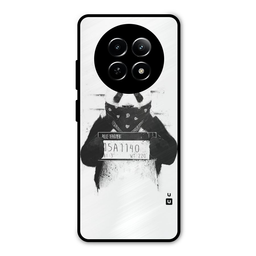 Guilty Panda Metal Back Case for Realme 12 5G