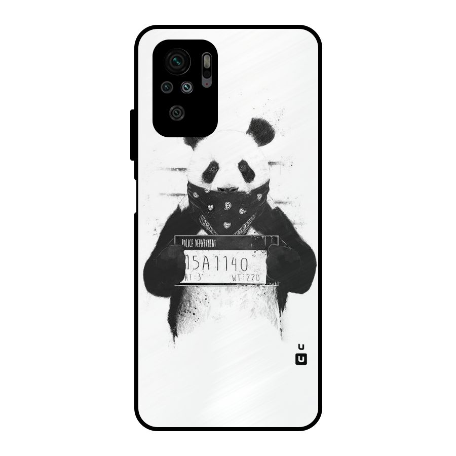 Guilty Panda Metal Back Case for Redmi Note 10S