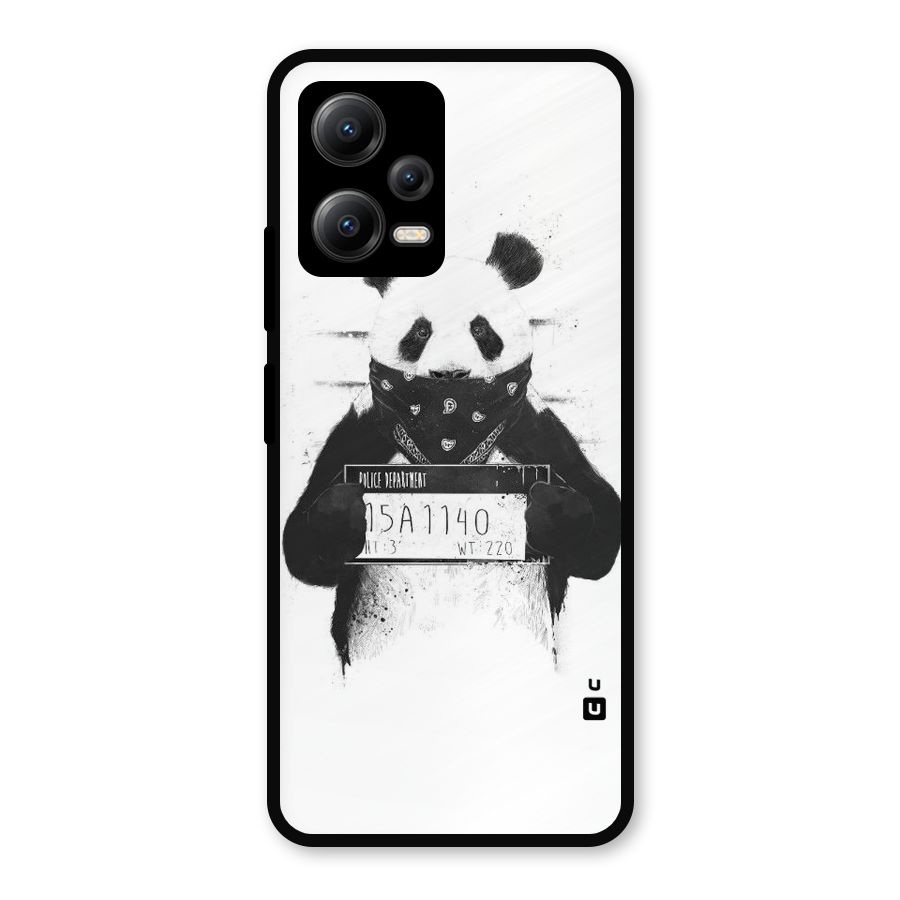 Guilty Panda Metal Back Case for Redmi Note 12 5G