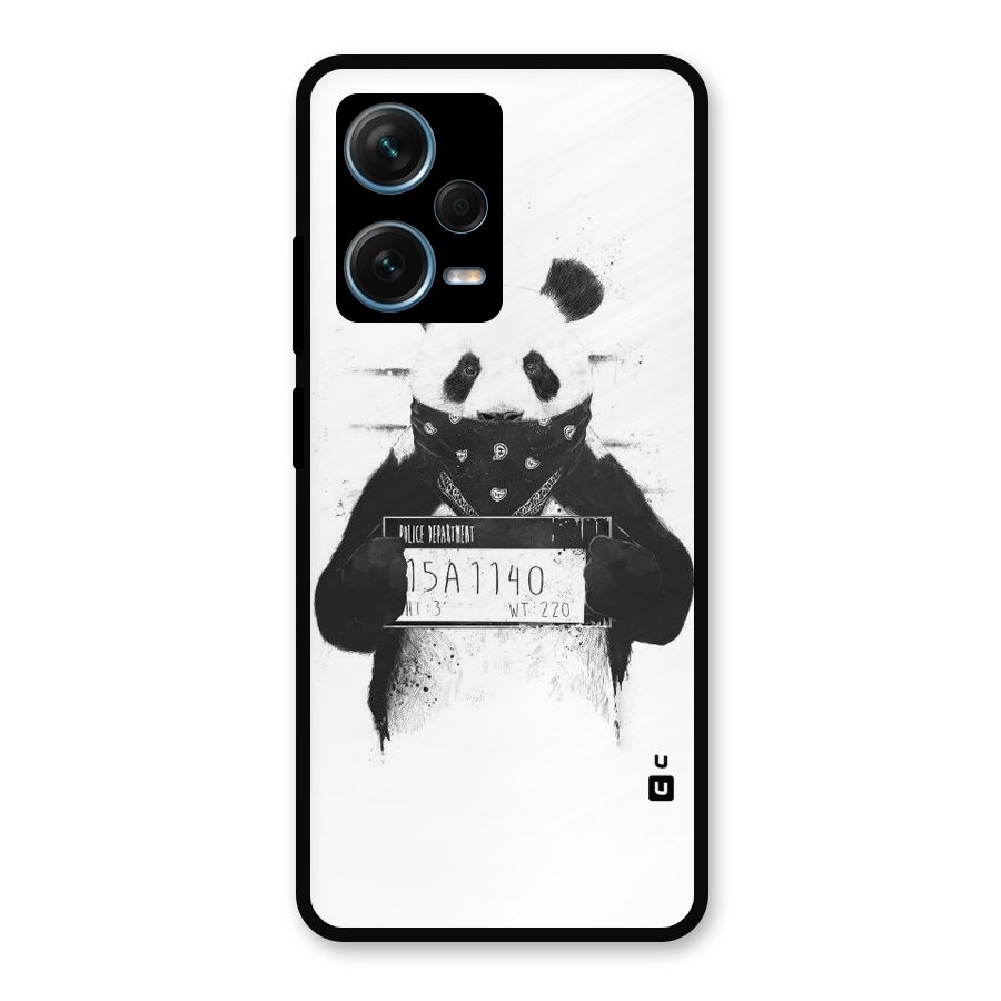 Guilty Panda Metal Back Case for Redmi Note 12 Pro Plus 5G
