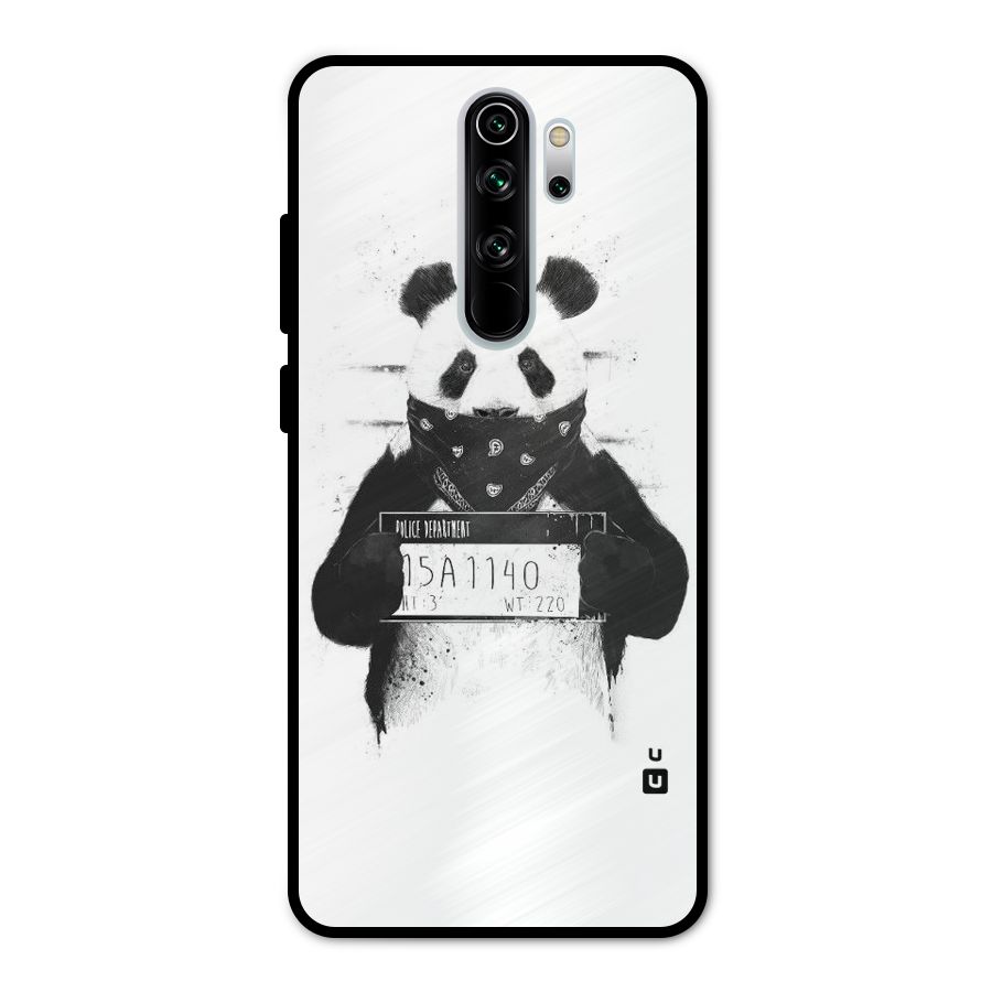 Guilty Panda Metal Back Case for Redmi Note 8 Pro