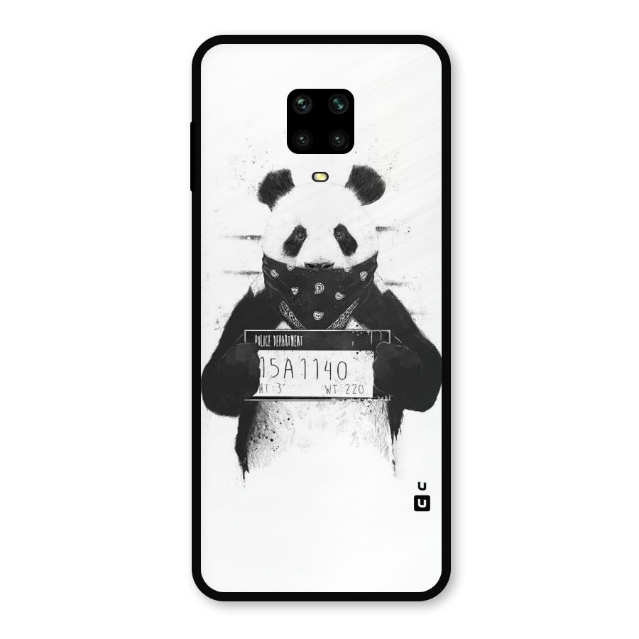 Guilty Panda Metal Back Case for Redmi Note 9 Pro Max