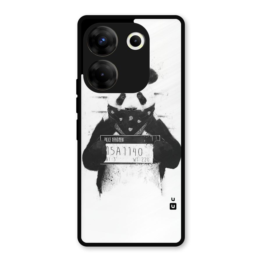 Guilty Panda Metal Back Case for Tecno Camon 20