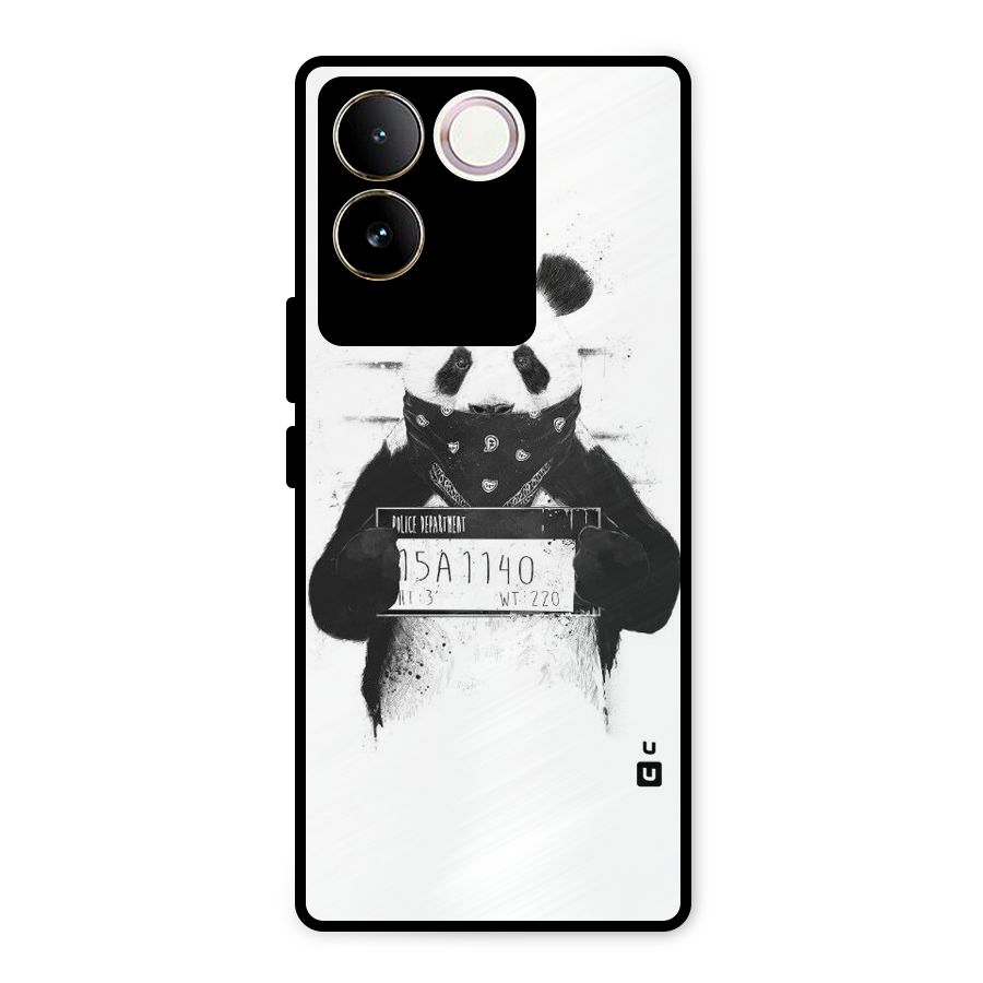 Guilty Panda Metal Back Case for Vivo T2 Pro