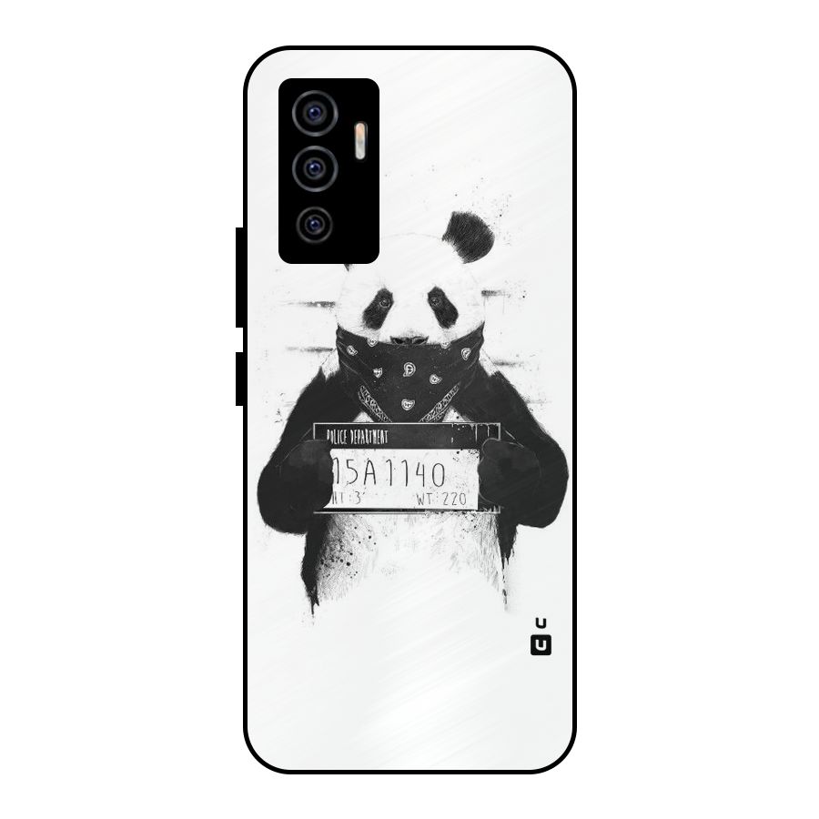 Guilty Panda Metal Back Case for Vivo V23e